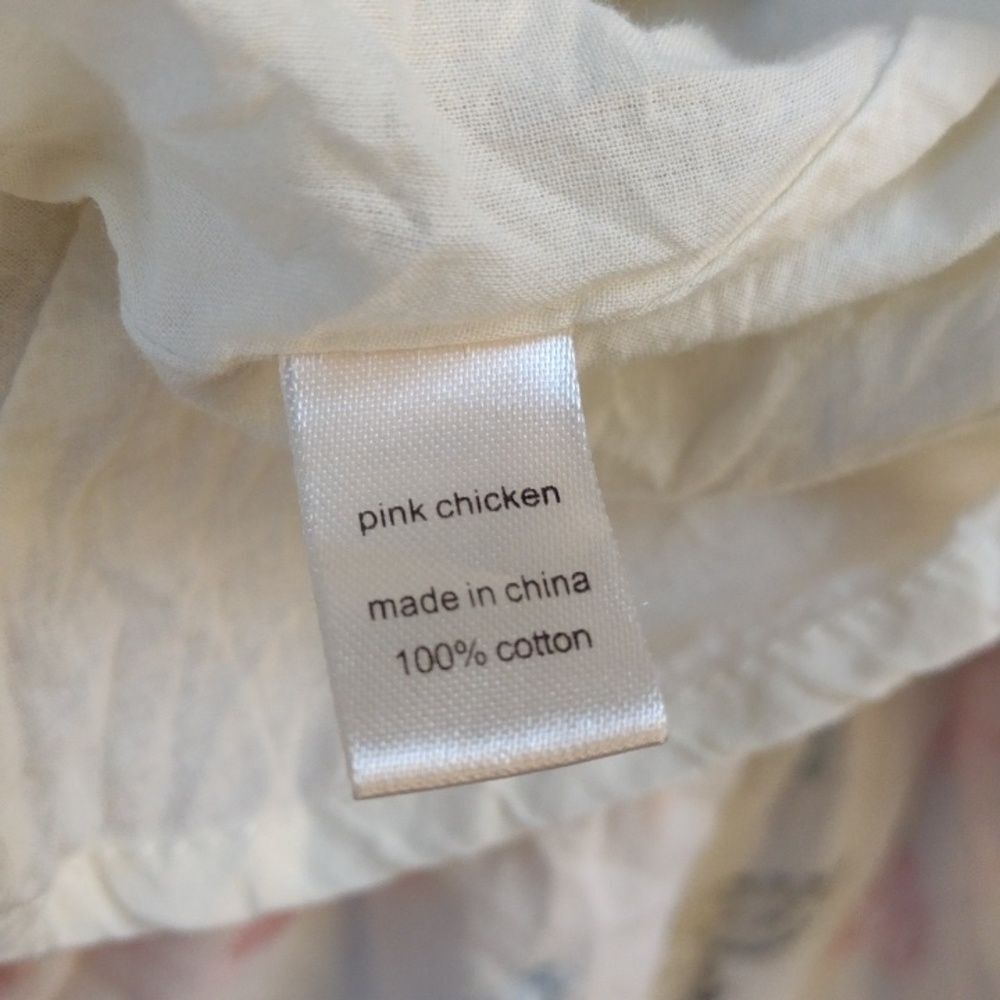 Pink Chicken New York Coralee Long Sleeve  Moth Print Dress Size 2 - Picture 5 of 9